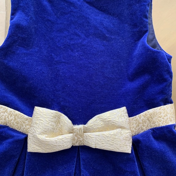 Navy blue Girls Dress - Picture 2 of 4